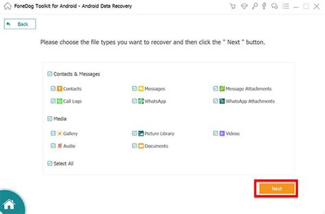FoneDog Android Data Backup